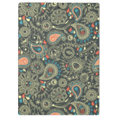 Paisley Pattern 3 Klembord (Achterkant)