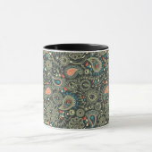 Paisley Pattern 3 Mok (Midden)