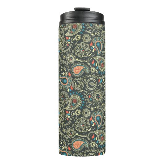 Paisley Pattern 3 Thermosbeker (Voorkant)
