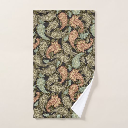 Paisley Pattern  Bad Handdoek (Handdoek)