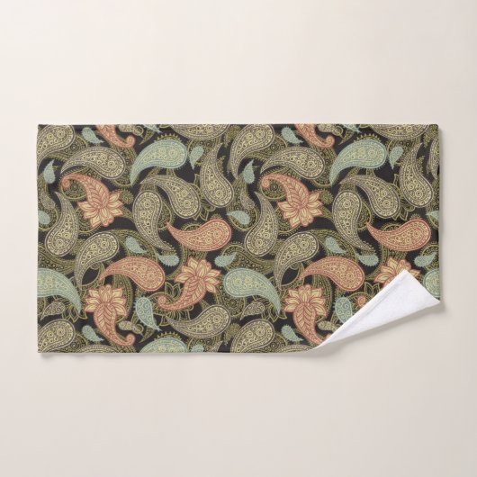 Paisley Pattern  Bad Handdoek (Handdoek)