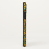 Paisley Pattern Brown 7 Green Tones Case-Mate iPhone Case (Achterkant / rechts)