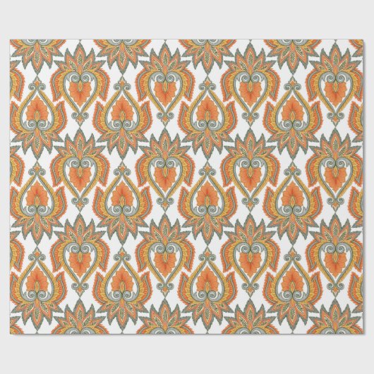 Paisley Pattern Cadeaupapier (Vlak)