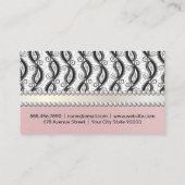 Paisley Pattern | Pearls Visitekaartje (Achterkant)