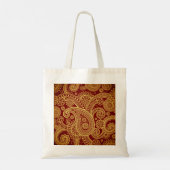 Paisley Pattern, Persian Paisley, Oriental Paisley Tote Bag (Achterkant)