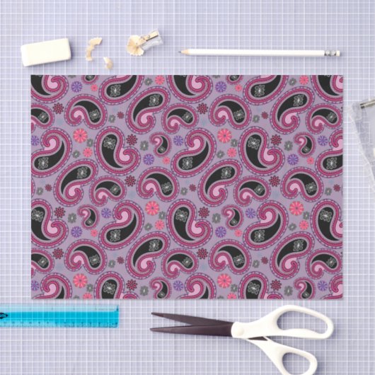  Paisley Pattern Tissuepapier (Craft)