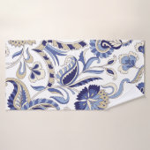 Paisley patternpa indien traditionnel (Serviette de bain)