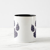 Paisley Paw Print Mok (Center)