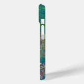  Paisley Peacock Feathers iPhone 5 Case-Mate iPhone Case (Achterkant / Links)