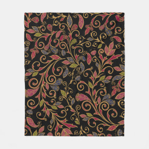Paisley Plantaardige Blend Fleece Deken