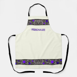 Paisley Polka Dots Schort