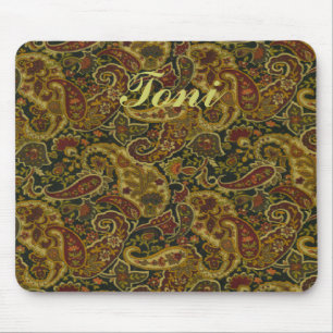 Paisley Print Design Mousepad Muismat
