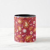 Paisley Punch Coffee/Tea Mok (Midden)