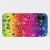 Paisley Rainbow Case-Mate iPhone Case (Achterkant (horizontaal))