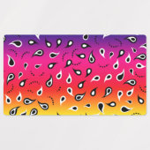 Paisley Rainbow Labels (Design 1)