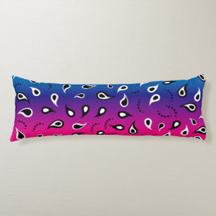 Paisley Rainbow Lichaamskussen