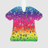 Paisley Rainbow Ornament (achterkant)