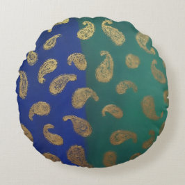 Paisley Rond Kussen