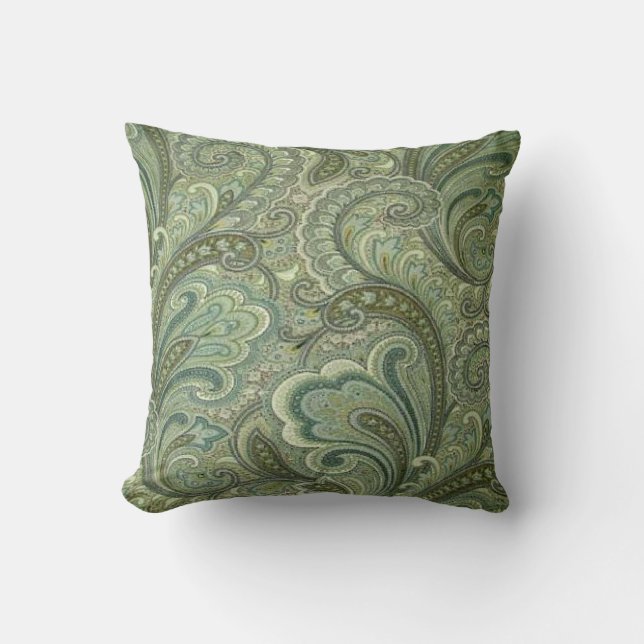  Paisley Sage MoJo Sierkussen (Voorkant)