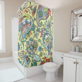 Paisley seamless pattern based on the traditional douchegordijn (In situ)