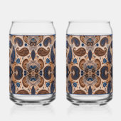 Paisley Soda Glass Blikvorm Glas (Voorkant)