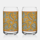 Paisley Teardrop Soda Glass Blikvorm Glas (Links)