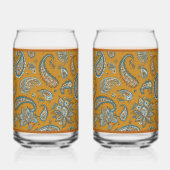 Paisley Teardrop Soda Glass Blikvorm Glas (Rechts)