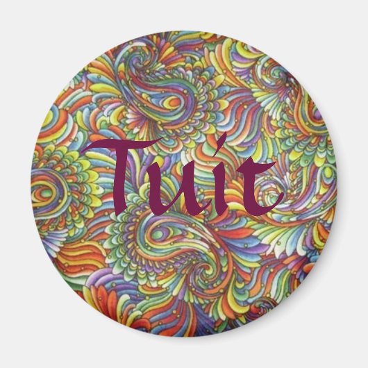 Paisley Tuit Magnet (Devant)