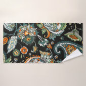 Paisley. Un motif sans faille basé sur la traditio (Serviette de bain)