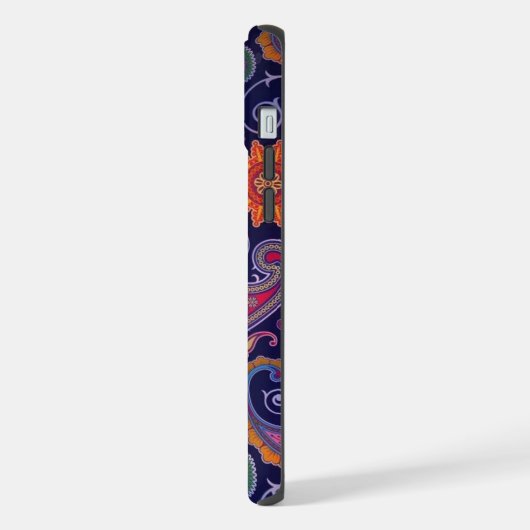 Paisley violet rose (Côté gauche)