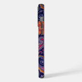 Paisley violet rose (Côté gauche)