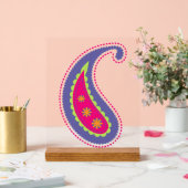 Paisley violet rose (Mariage)