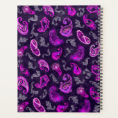 Paisley violet vintage (Dos)