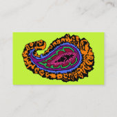 Paisley Visitekaartje (Achterkant)