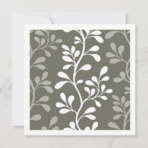 Paisley Waltz Donkergroen Minimal Modern Botanisch