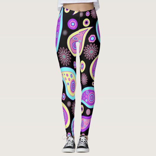 Paisley Women's Leggings (Voorkant)