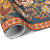 paisleybandafdruk, halsdoek of cadeaupapier (Rol Hoek)