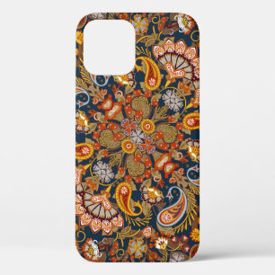  paisleybandafdruk, halsdoek of k iPhone 12 hoesje