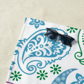  paisleypatroon strandlaken (In situ)