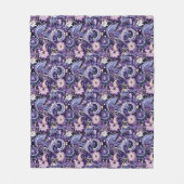 Paisleyprint fleece deken (Voorkant)