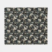 Paisleyprint fleece deken (Voorkant (Horizontaal))