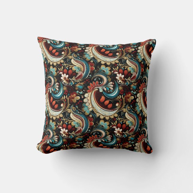 Paisleyprint Kussen (Voorkant)