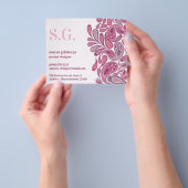 Paisleys Elegant Flyer (Hand)