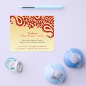 Paisleys Elegant Flyer (Enkel)