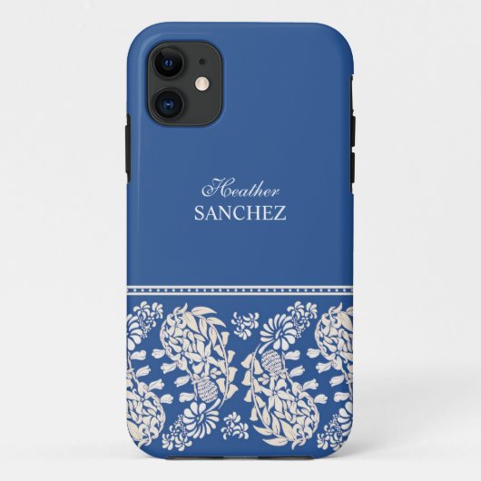 Paisleys iPhone 5 Hoesje (Achterkant)