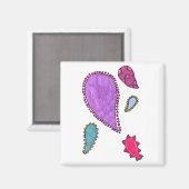 Paislies Magneet (Voorkant / Achterkant)