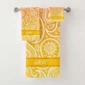 Paisson blanc sur ombre jaune à rouge (En situation)