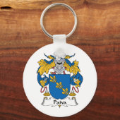 Paiva Family Crest Sleutelhanger (Voorkant)