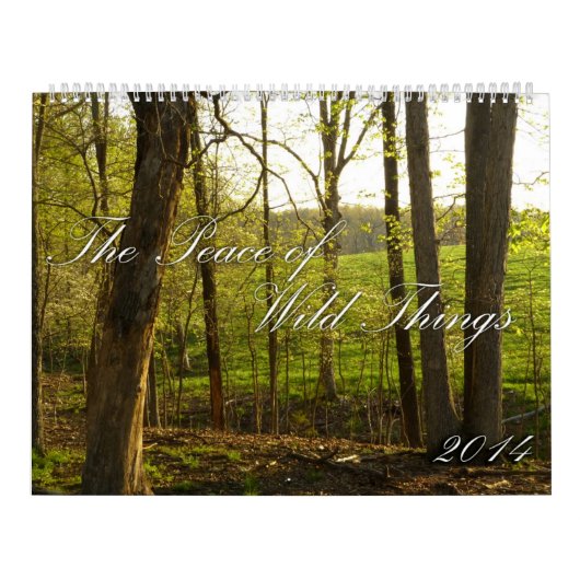 Paix 2014 de calendrier sauvage de choses (Protection)