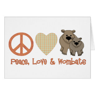Paix, Amour &amp ; Wombats